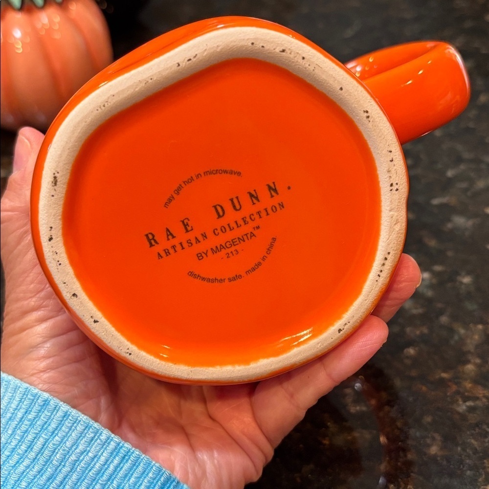 Rae Dunn Orange Halloween Boo Mug - Picture 6 of 6